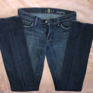 Seven jean straight leg jeans. Style U190080U.